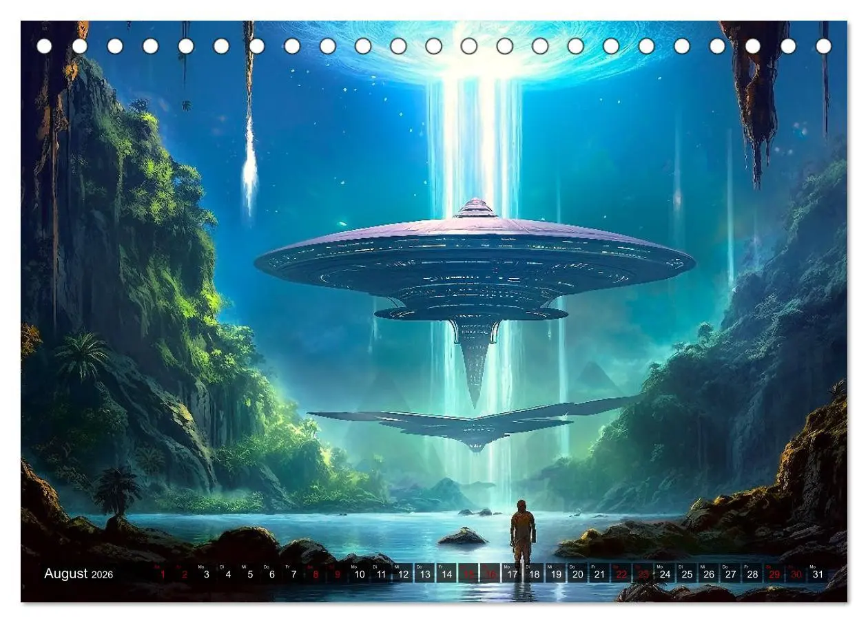 Bild: 9783457521717 | Nächster Halt Andromeda (Tischkalender 2026 DIN A5 quer), CALVENDO...