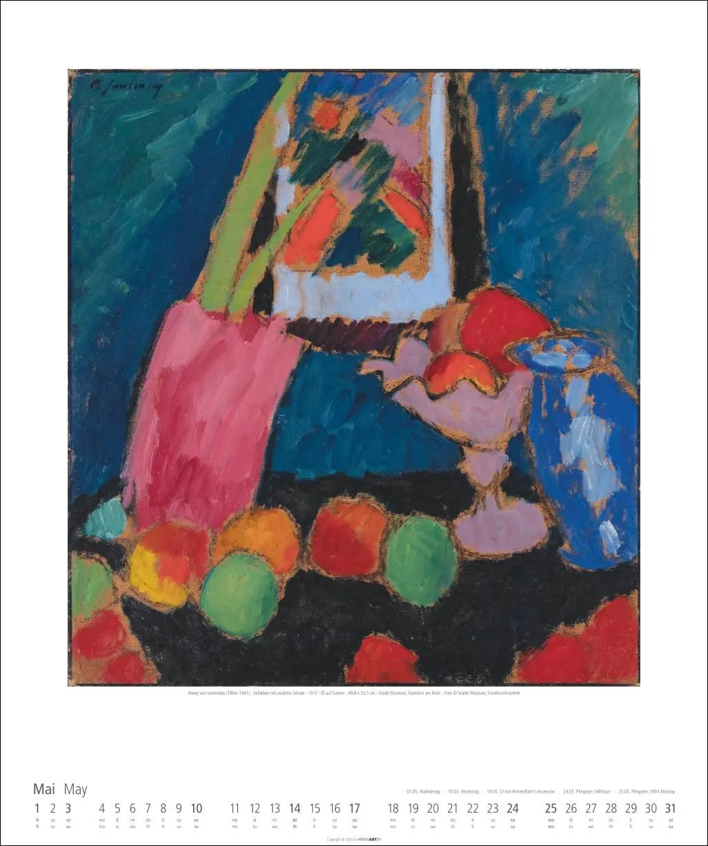Bild: 9783839901717 | Der Blaue Reiter Kalender 2026 | Kandinsky | Kalender | Spiralbindung