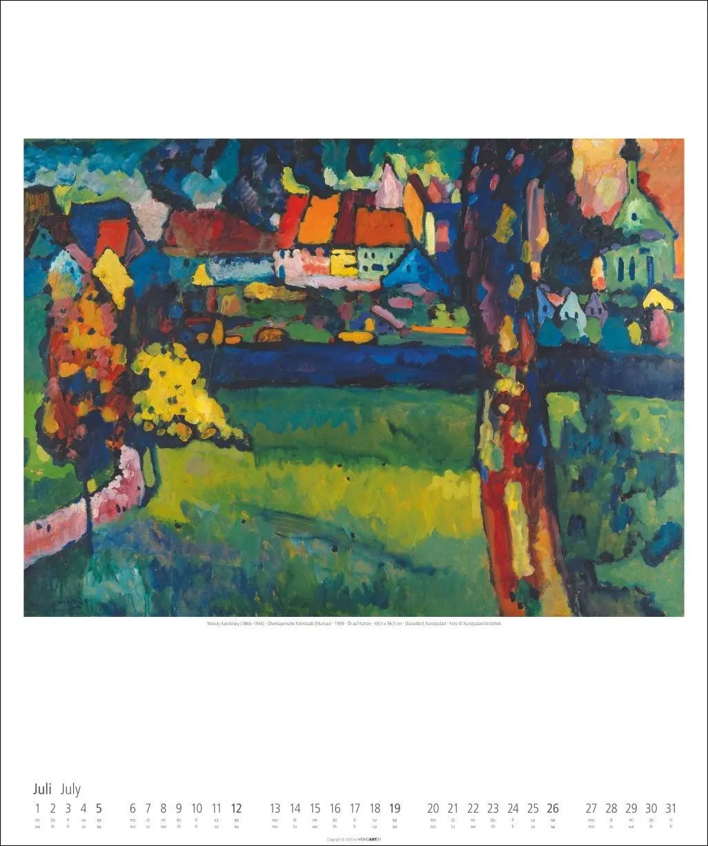 Bild: 9783839901717 | Der Blaue Reiter Kalender 2026 | Kandinsky | Kalender | Spiralbindung