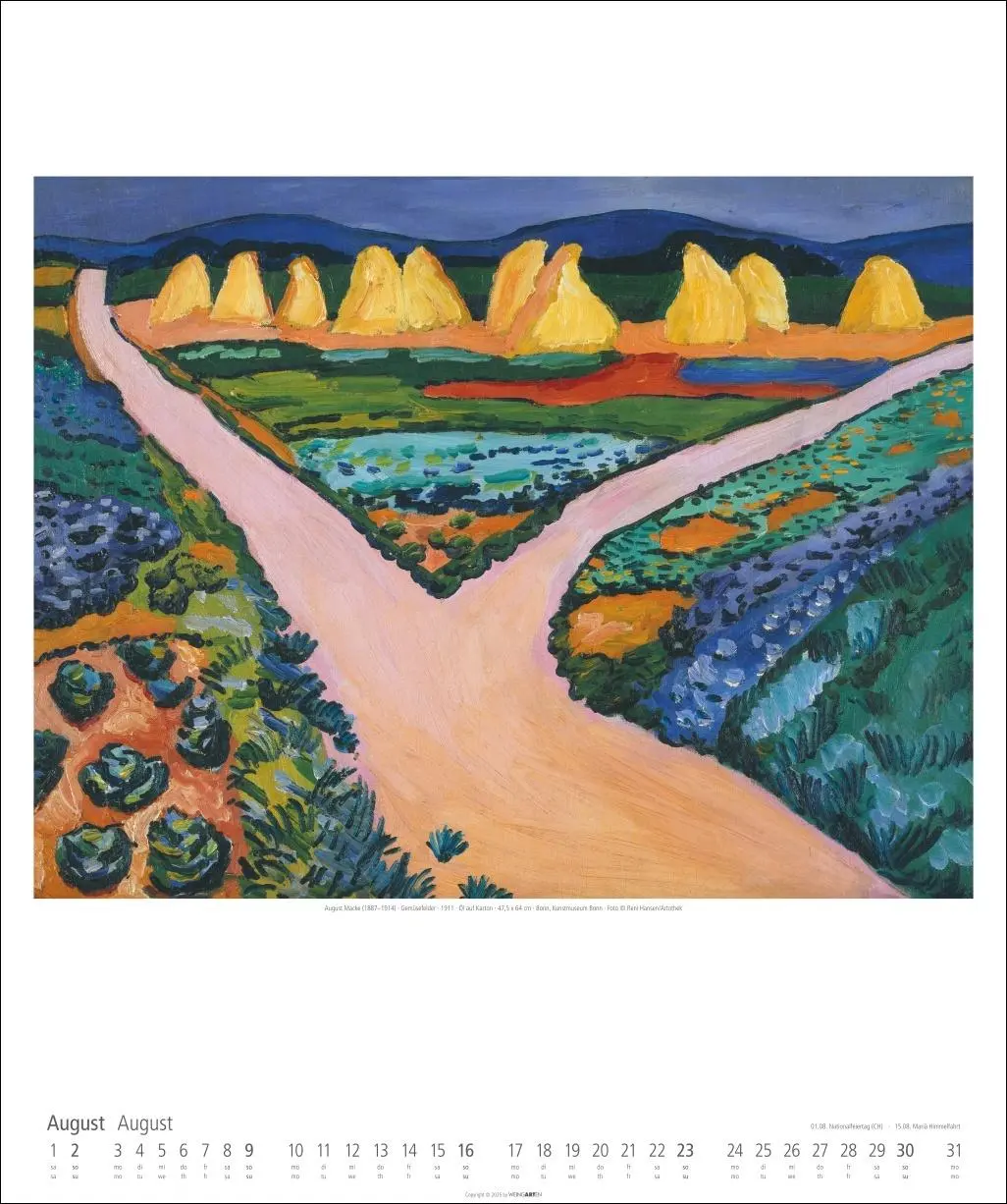 Bild: 9783839901717 | Der Blaue Reiter Kalender 2026 | Kandinsky | Kalender | Spiralbindung