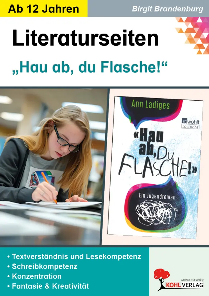 Cover: 9783866321717 | Ann Ladiges 'Hau ab, du Flasche!', Literaturseiten | Brandenburg
