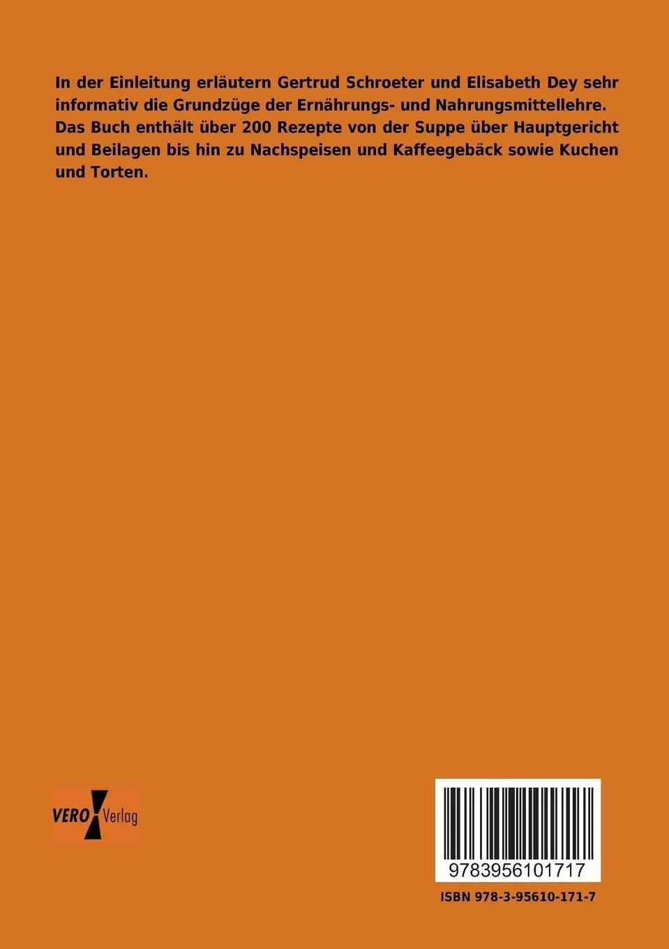 Rückseite: 9783956101717 | Kochen - aber wie? | Gertrud Schroeter (u. a.) | Taschenbuch | 80 S.