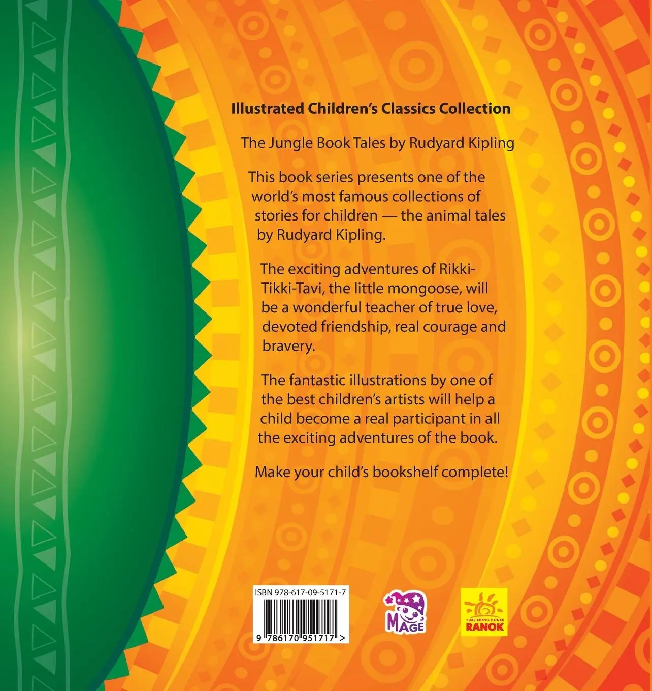 Rückseite: 9786170951717 | Rikki Tikki Tavi | The Jungle Book Tales | Rudyard Joseph Kipling