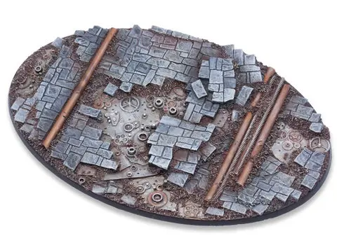 Cover: 704270721817 | Ancient Machinery Bases - 170mm Oval 1 | deutsch | Tabletop-Art