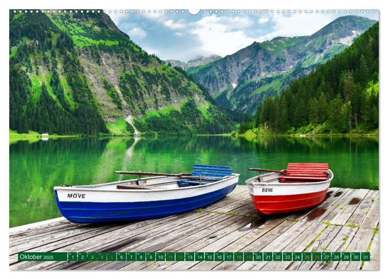 Bild: 9783435041817 | Erlebe mit mir das Allgäu (Wandkalender 2025 DIN A2 quer), CALVENDO...