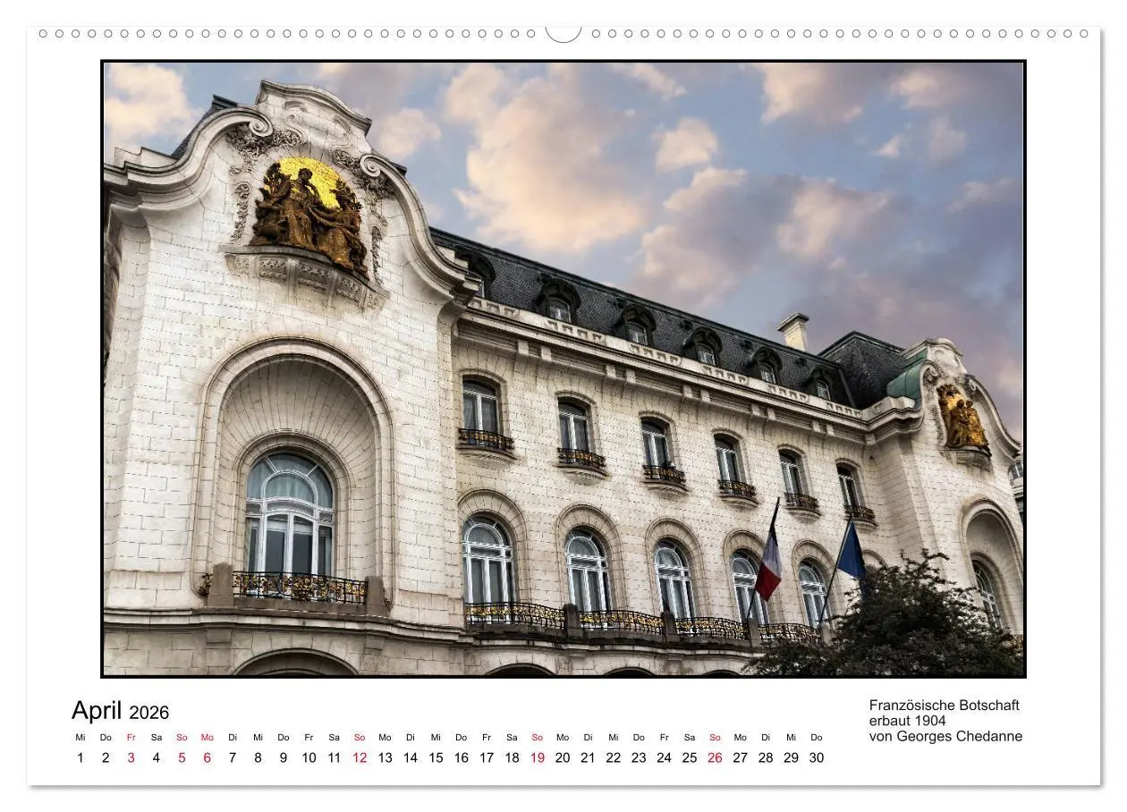 Bild: 9783457821817 | Jugendstil-Baukunst in Wien (Wandkalender 2026 DIN A2 quer),...