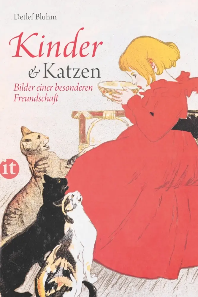 Cover: 9783458361817 | Kinder &amp; Katzen | Bilder einer besonderen Freundschaft | Detlef Bluhm