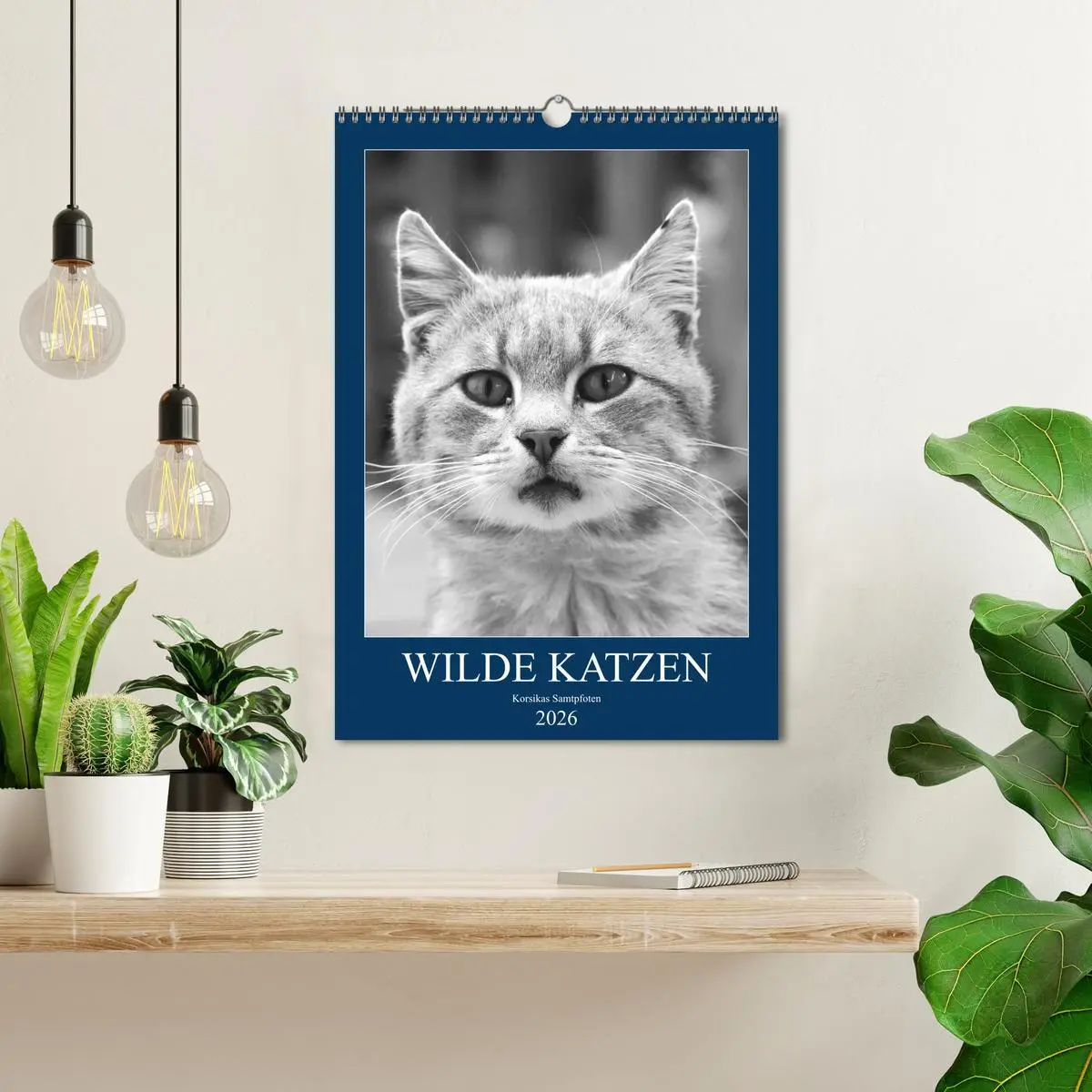 Bild: 9783516391817 | Wilde Katzen - Korsikas Samtpfoten (Wandkalender 2026 DIN A3 hoch),...