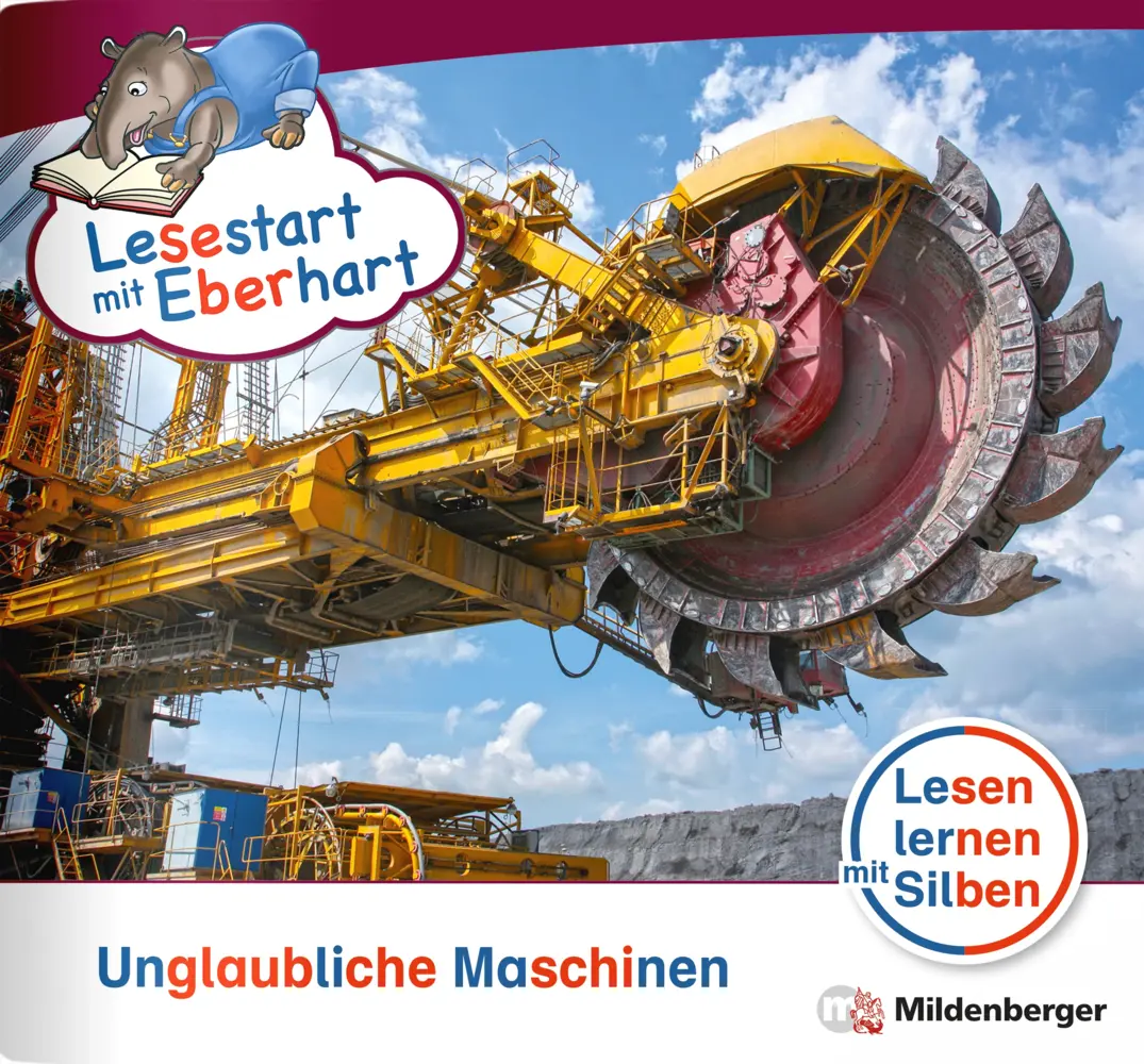 Cover: 9783619041817 | Lesestart mit Eberhart: Unglaubliche Maschinen | Brandau (u. a.)