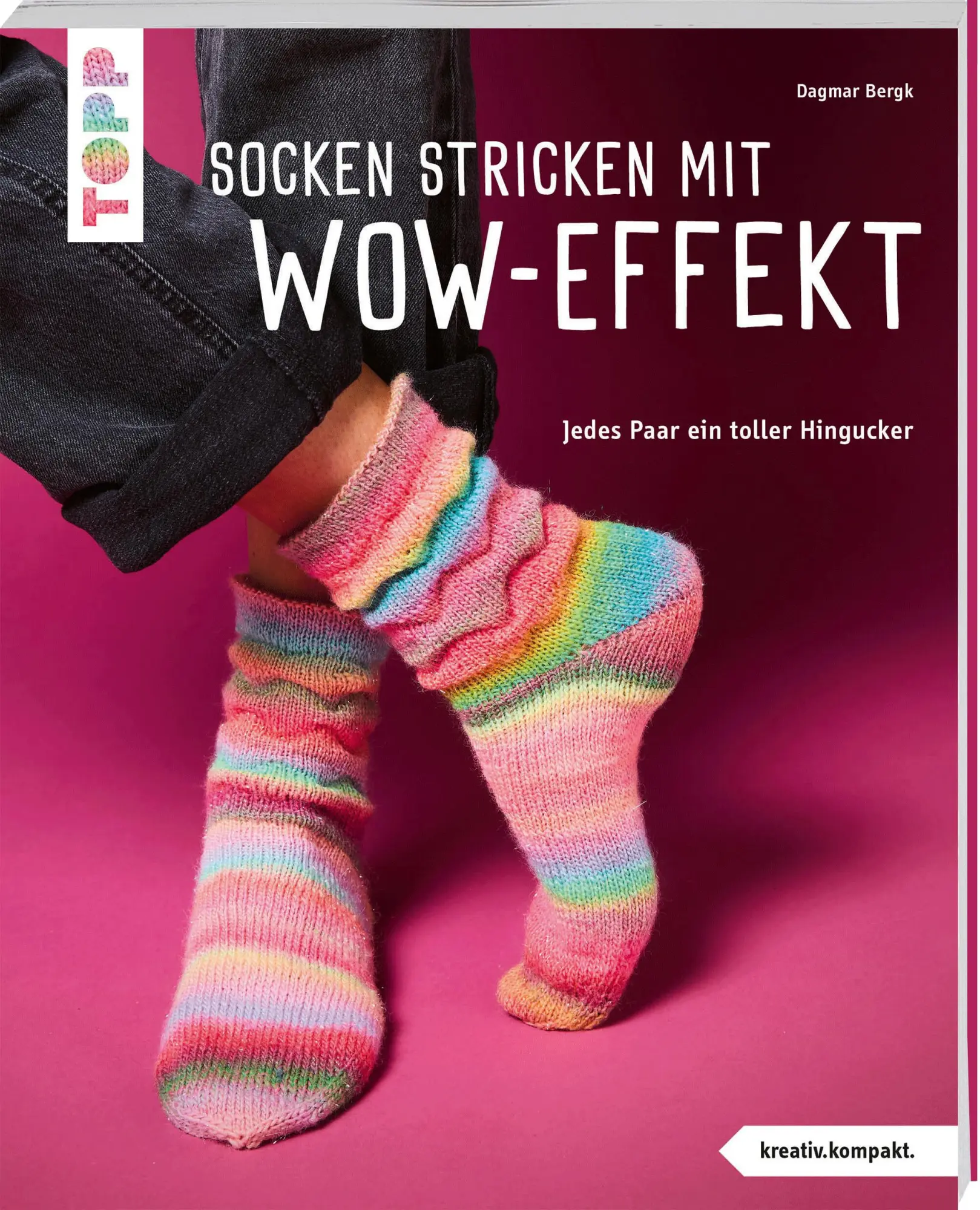 Cover: 9783735871817 | Socken stricken mit Wow-Effekt (kreativ.kompakt.) | Dagmar Bergk
