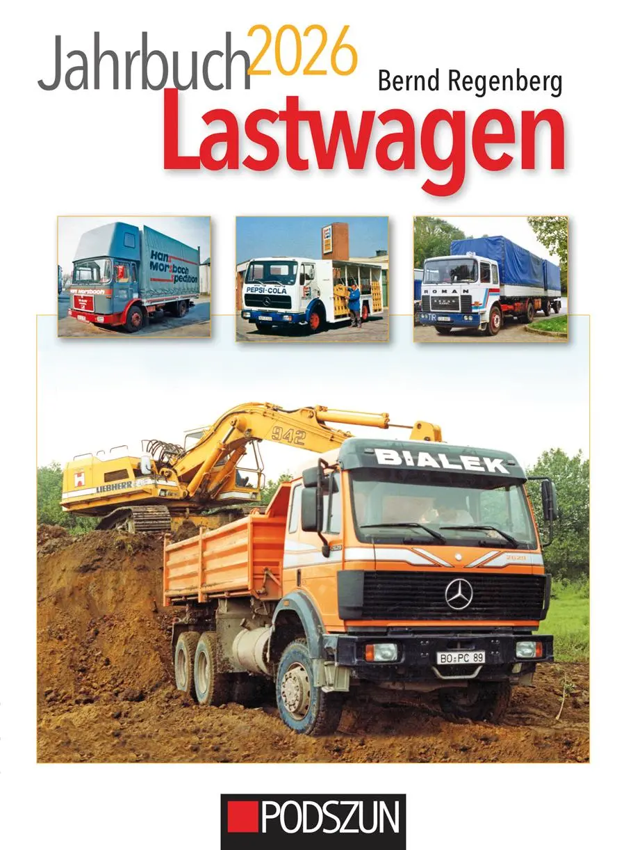 Cover: 9783751611817 | Jahrbuch Lastwagen 2026 | Bernd Regenberg | Taschenbuch | 144 S.