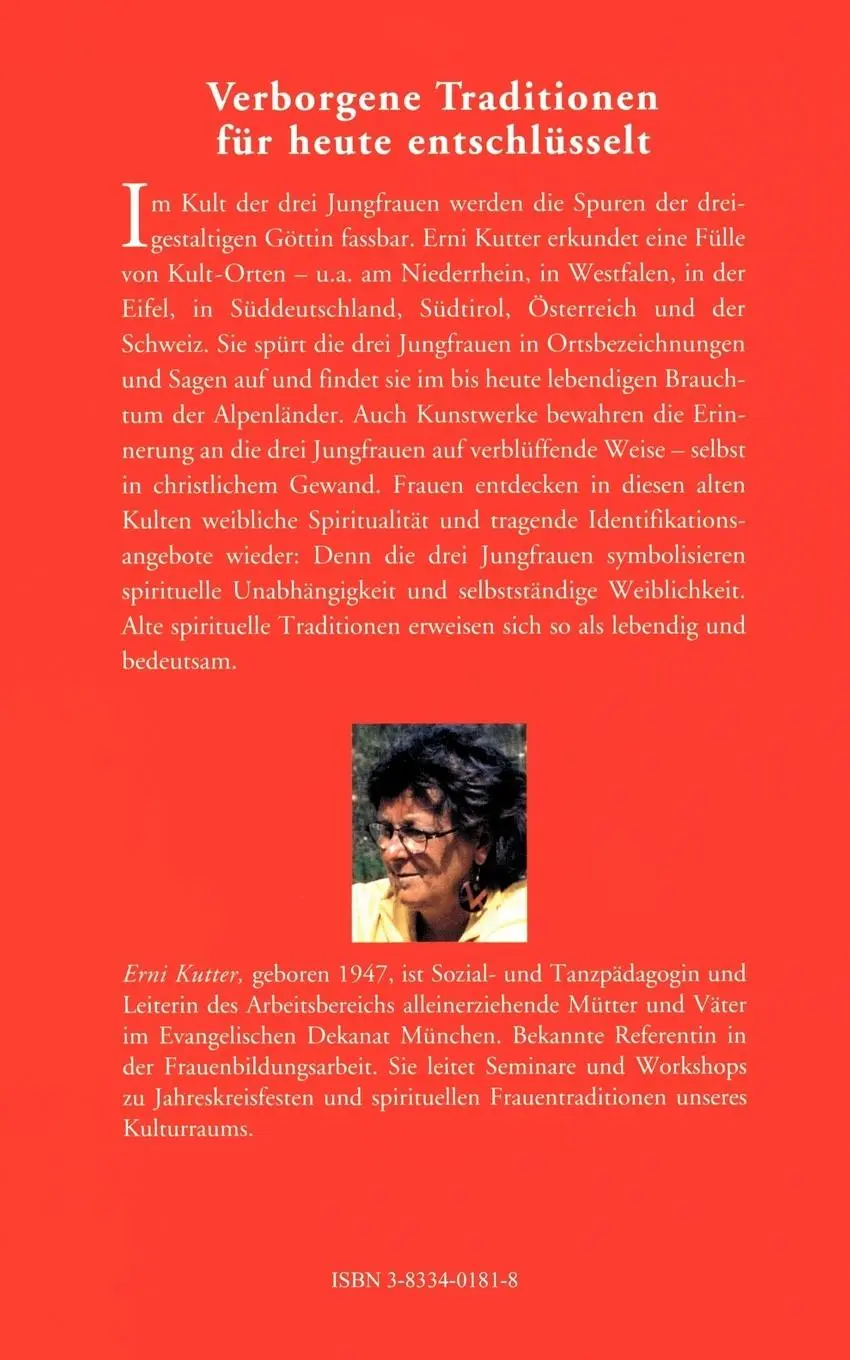 Rückseite: 9783833401817 | Der Kult der drei Jungfrauen | Erni Kutter | Taschenbuch | 335 S.