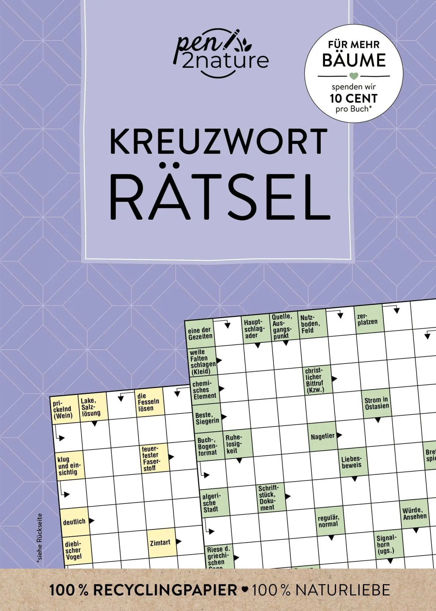 Cover: 9783987641817 | Kreuzworträtsel | Über 180 x Knobelspaß I auf 100% Recyclingpapier