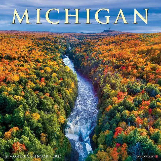 Cover: 9781549251917 | Michigan 2026 Wall Calendar | Willow Creek Press | Kalender | Englisch