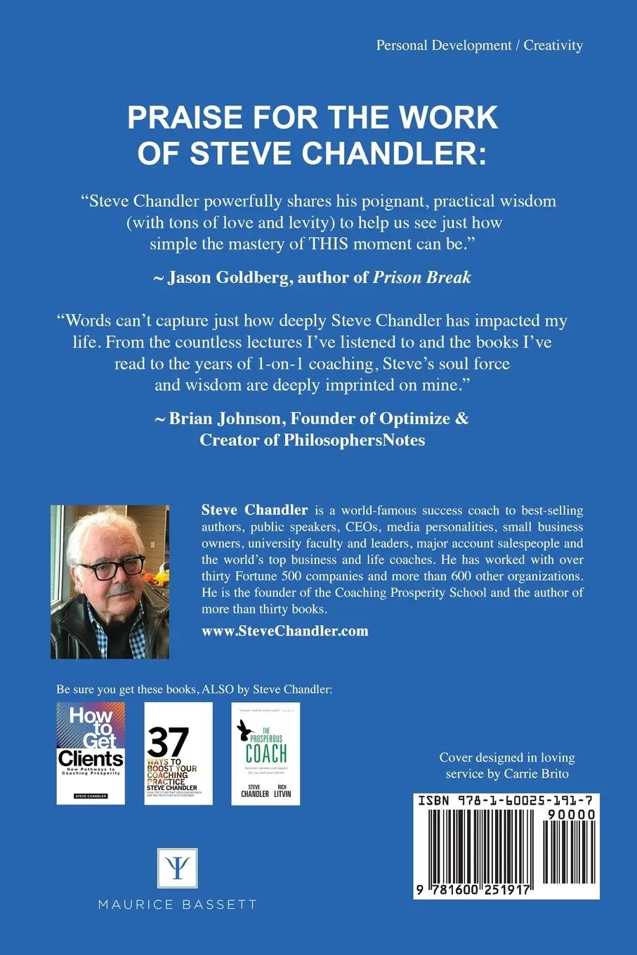 Rückseite: 9781600251917 | The Very Best of Steve Chandler | Steve Chandler | Taschenbuch | 2022