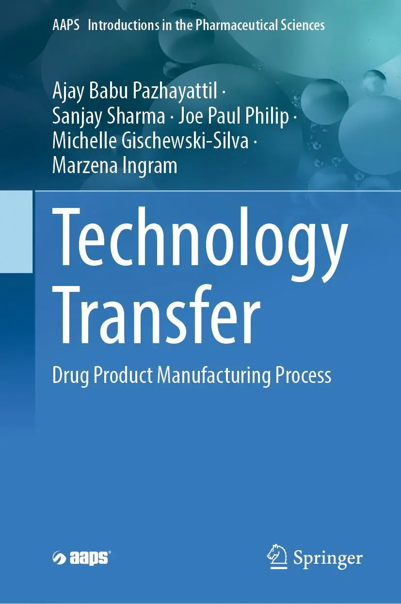 Cover: 9783031321917 | Technology Transfer | Drug Product Manufacturing Process | Buch | xiv