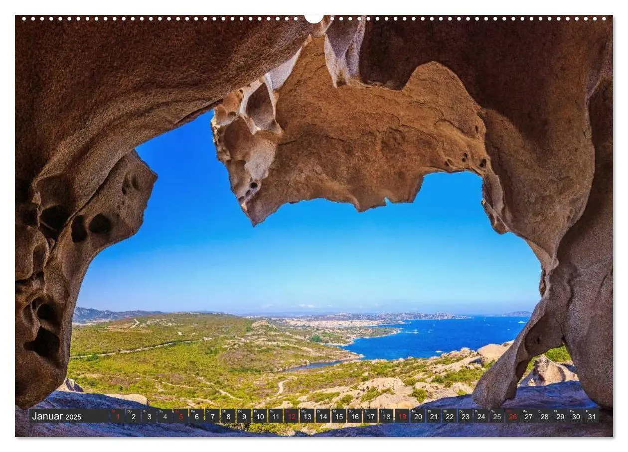 Bild: 9783435411917 | Sardinien - Traumstrände am Mittelmeer (Wandkalender 2025 DIN A2...