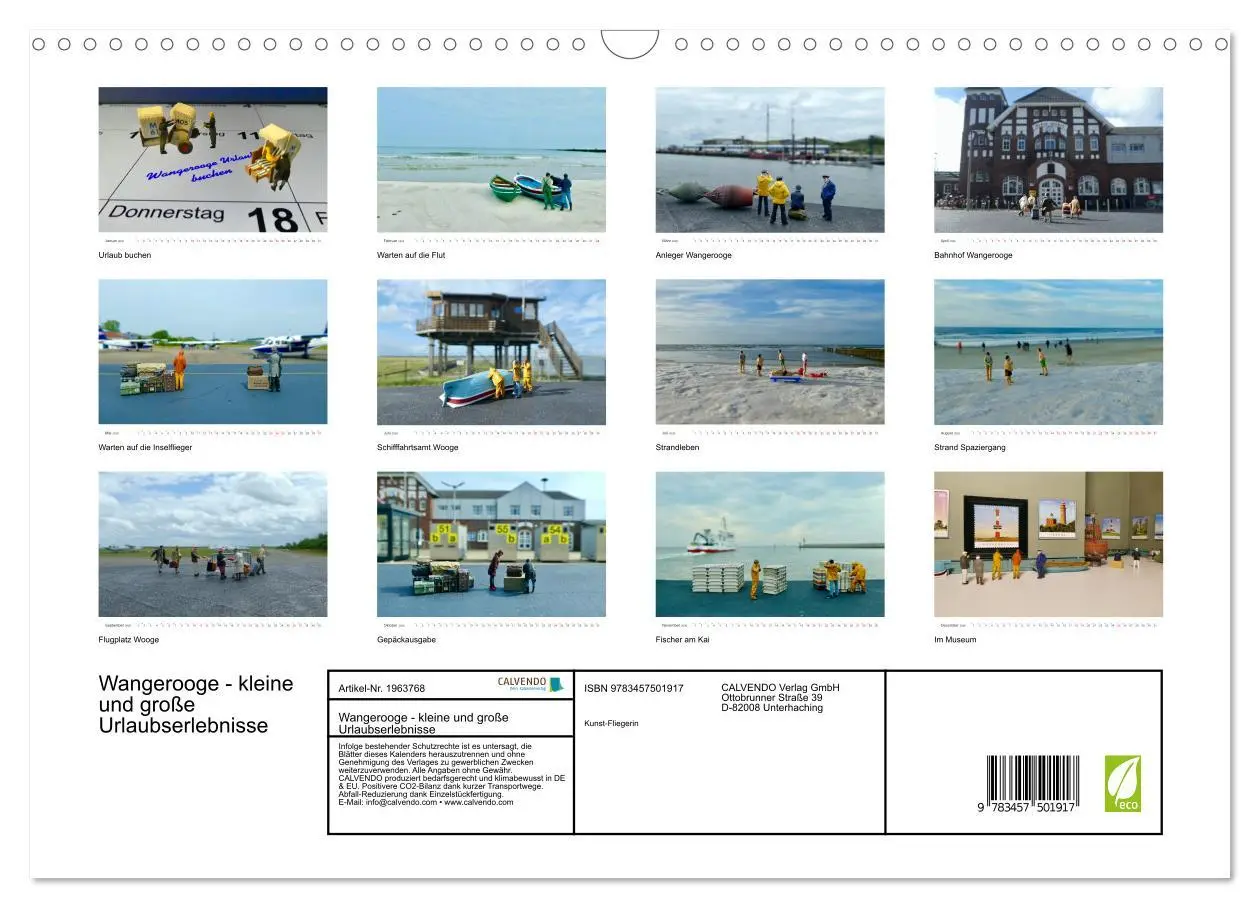 Bild: 9783457501917 | Wangerooge - kleine und große Urlaubserlebnisse (Wandkalender 2026...