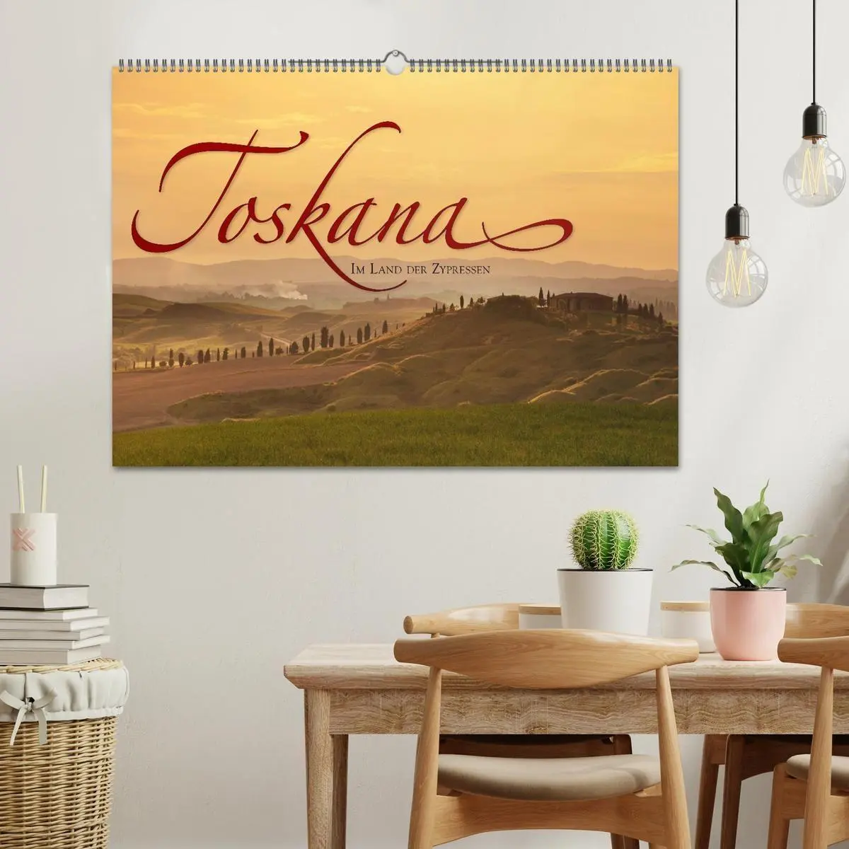Bild: 9783594121917 | TOSKANA Im Land der Zypressen (Wandkalender 2027 DIN A2 quer),...