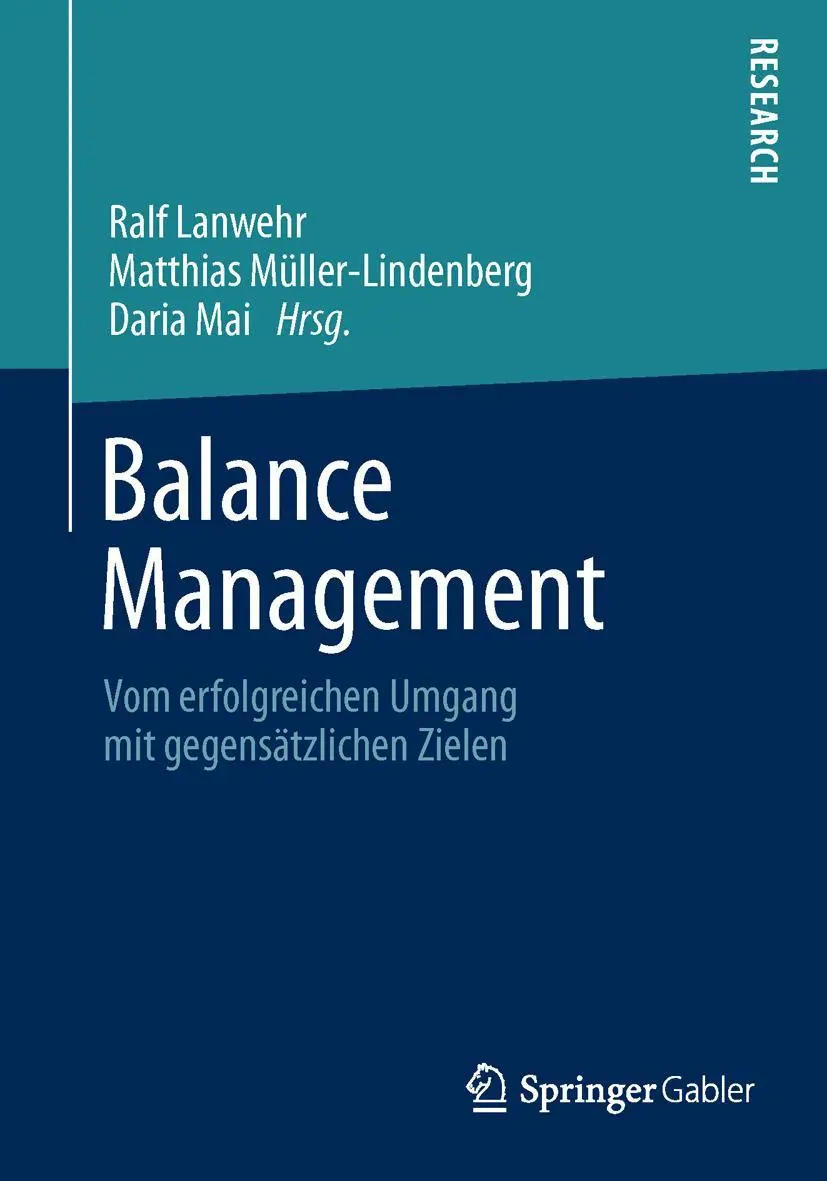Cover: 9783658021917 | Balance Management | Ralf Lanwehr (u. a.) | Taschenbuch | x | Deutsch