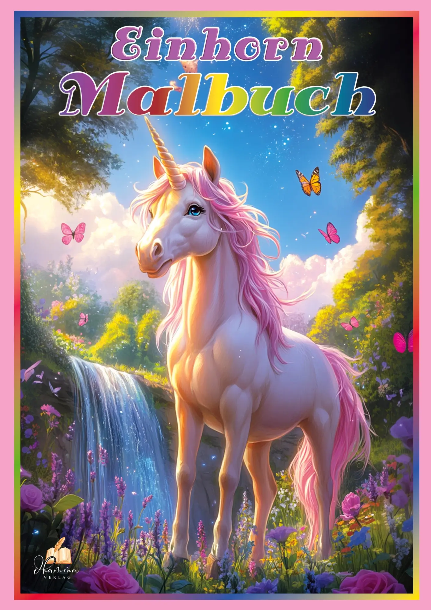 Cover: 9783986571917 | Einhorn Malbuch für Mädchen ab 6 Jahren | Josef Mickey Müller | Buch