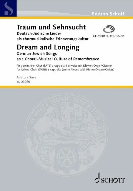 Cover: 9790001221917 | Traum und Sehnsucht | Deutscher Chorverband | 80 S. | Deutsch | 2026