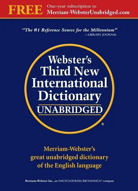 Cover: 9780877792017 | Webster's Third New International Dictionary, Unabridged | Taschenbuch