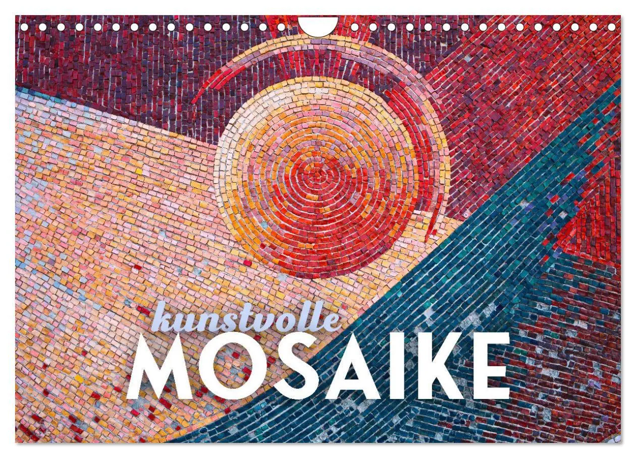 Cover: 9783457562017 | Kunstvolle Mosaike (Wandkalender 2026 DIN A4 quer), CALVENDO...