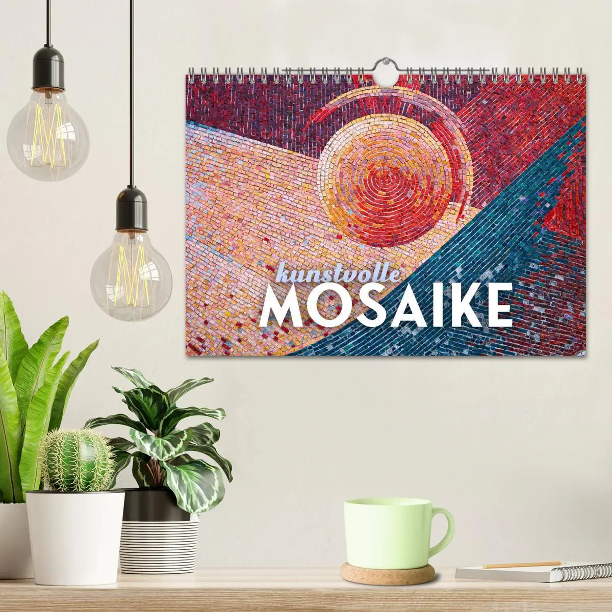 Bild: 9783457562017 | Kunstvolle Mosaike (Wandkalender 2026 DIN A4 quer), CALVENDO...