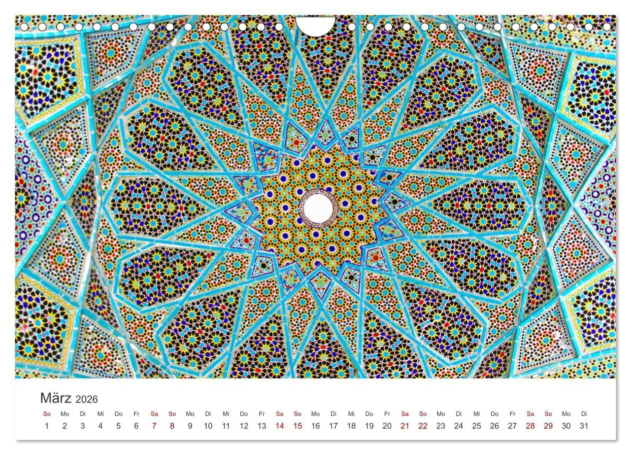 Bild: 9783457562017 | Kunstvolle Mosaike (Wandkalender 2026 DIN A4 quer), CALVENDO...