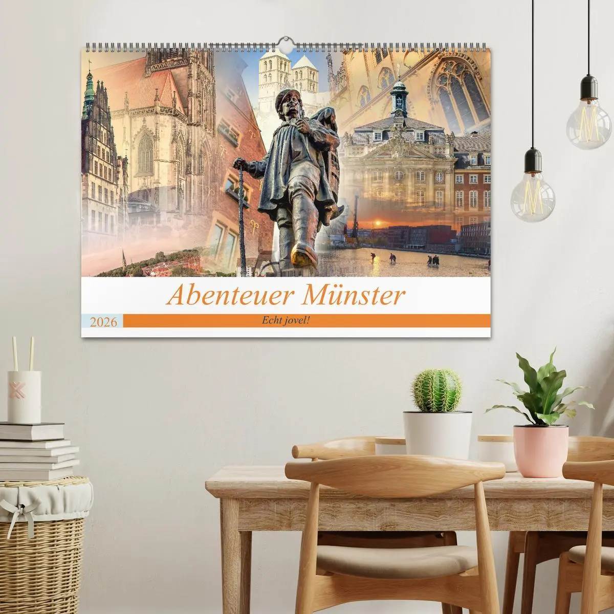 Bild: 9783457632017 | Abenteuer Münster - Echt jovel! (Wandkalender 2026 DIN A2 quer),...