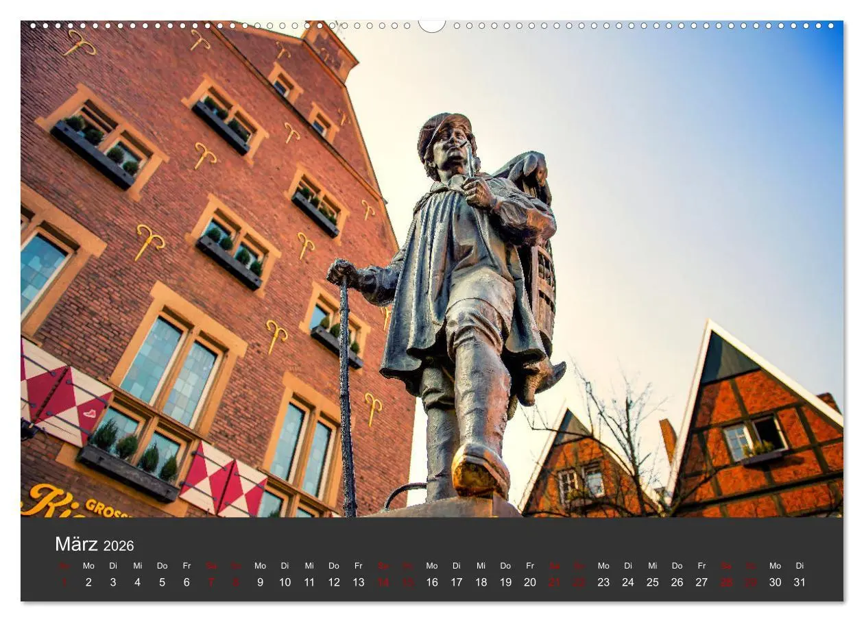 Bild: 9783457632017 | Abenteuer Münster - Echt jovel! (Wandkalender 2026 DIN A2 quer),...