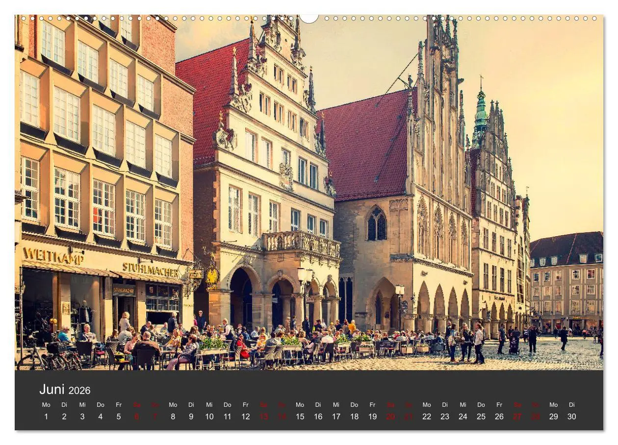 Bild: 9783457632017 | Abenteuer Münster - Echt jovel! (Wandkalender 2026 DIN A2 quer),...