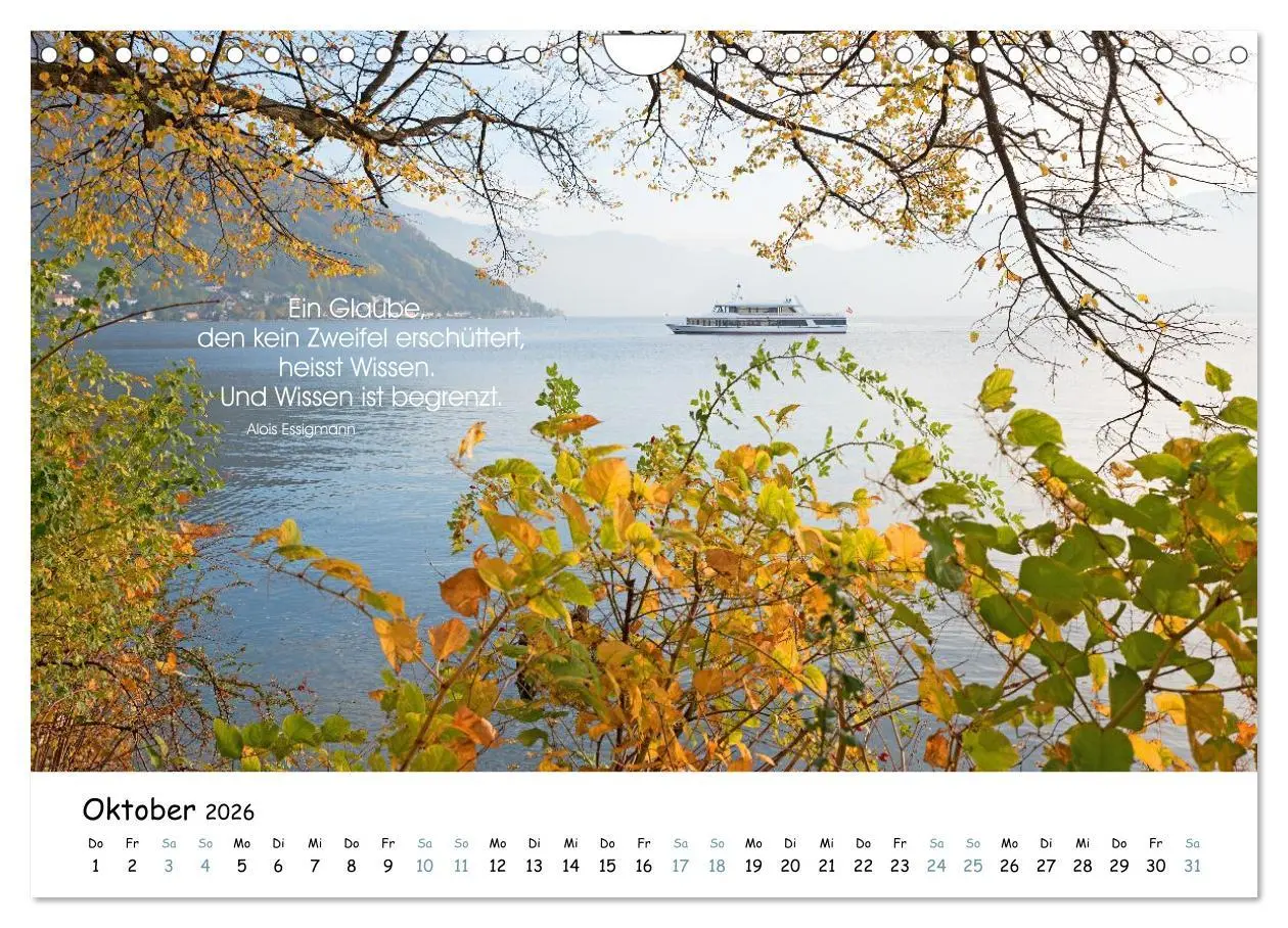 Bild: 9783457942017 | Christliche Bildpoesie 2026 (Wandkalender 2026 DIN A4 quer),...