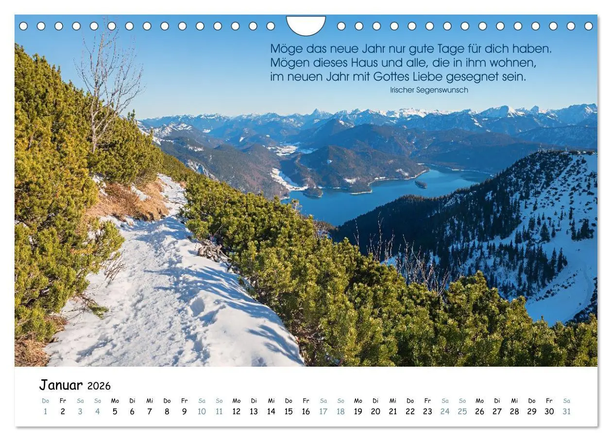 Bild: 9783457942017 | Christliche Bildpoesie 2026 (Wandkalender 2026 DIN A4 quer),...