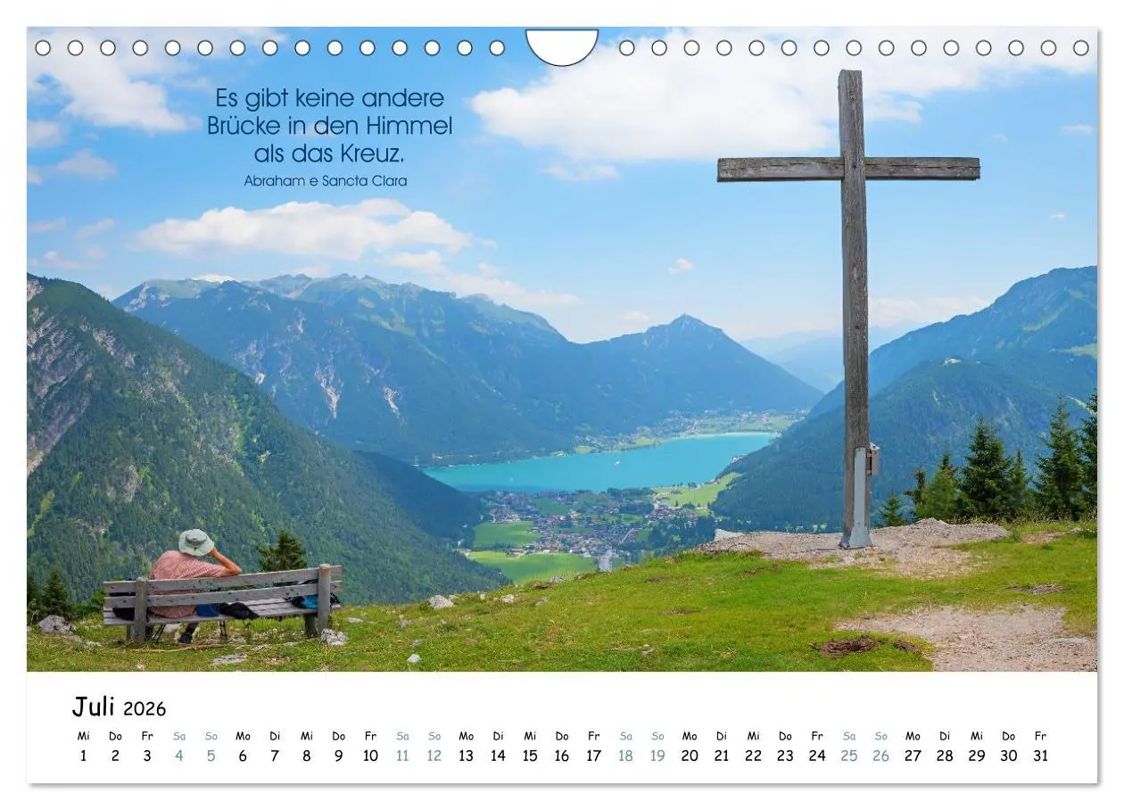 Bild: 9783457942017 | Christliche Bildpoesie 2026 (Wandkalender 2026 DIN A4 quer),...