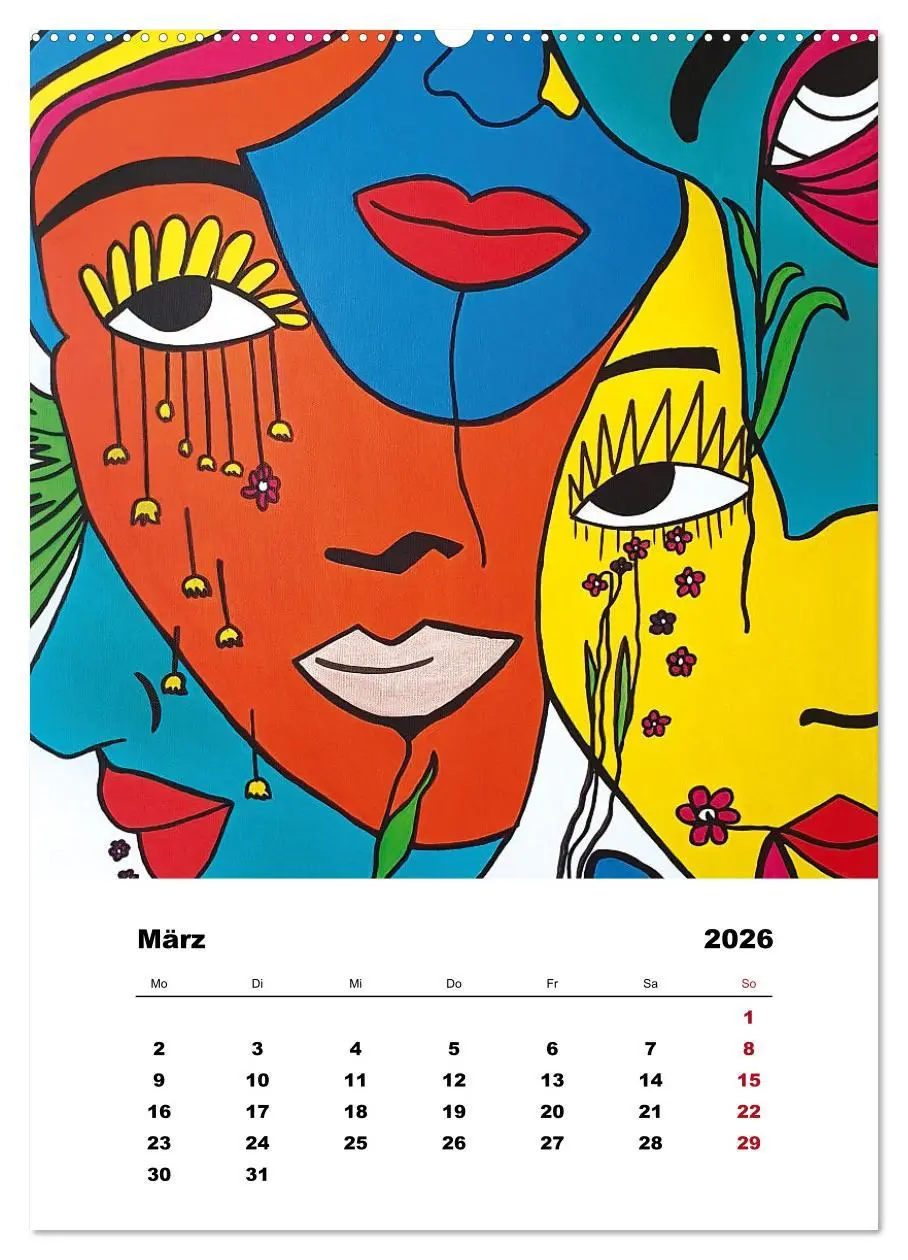 Bild: 9783516342017 | Pop Art - Atelier Zippo (Wandkalender 2026 DIN A2 hoch), CALVENDO...