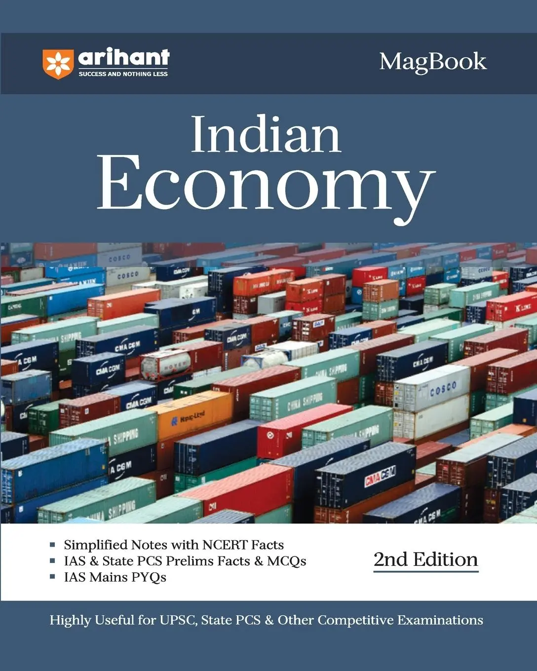 Cover: 9789358892017 | Arihant Magbook Indian Economics for UPSC Civil Services IAS...