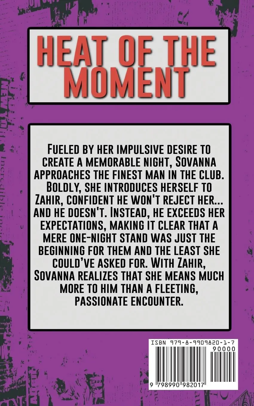 Rückseite: 9798990982017 | Heat Of The Moment | Briann Danae | Taschenbuch | Englisch | 2024