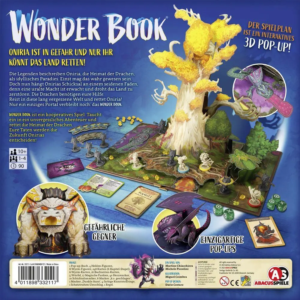 Bild: 4011898332117 | Wonder Book | Martino Chiacchiera (u. a.) | Spiel | Brettspiel | 33211