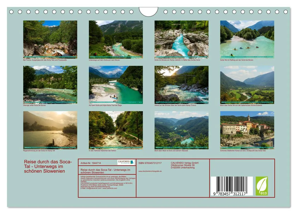 Bild: 9783457312117 | Reise durch das Soca-Tal - Unterwegs im schönen Slowenien...