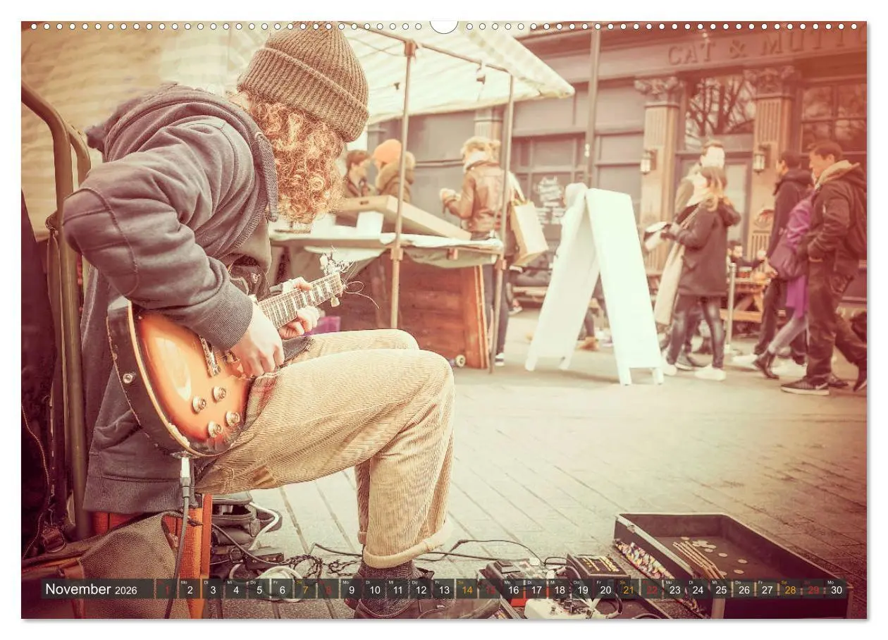 Bild: 9783457932117 | Gitarre - Freiheit Träume (Wandkalender 2026 DIN A2 quer), CALVENDO...