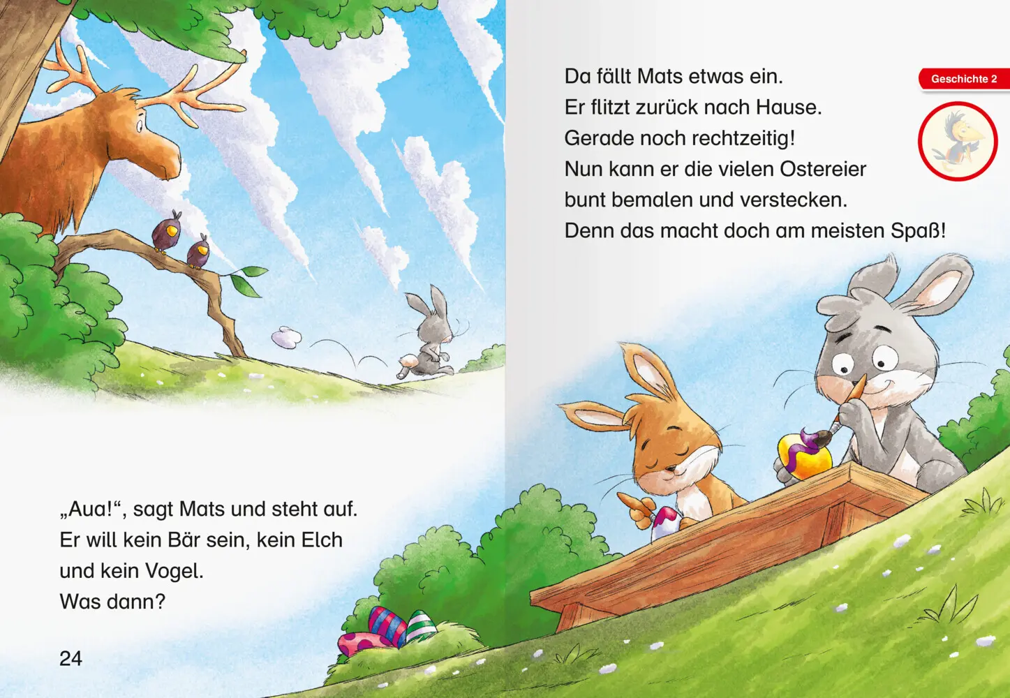 Bild: 9783473462117 | Leserabe 1. Lesestufe - Ostergeschichten | Annette Langen | Buch
