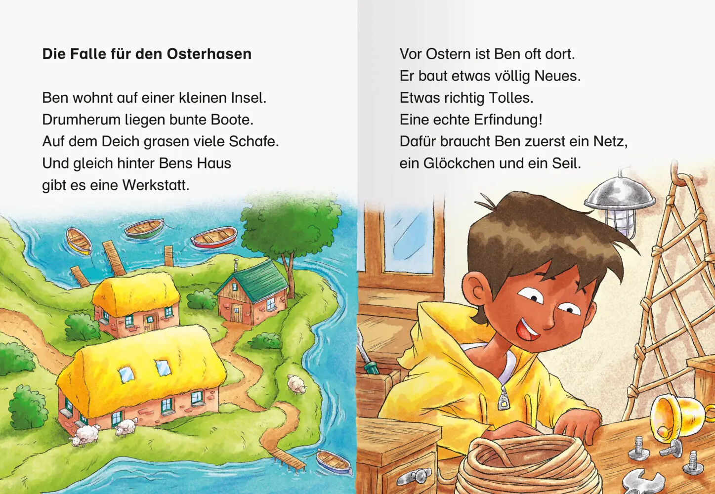 Bild: 9783473462117 | Leserabe 1. Lesestufe - Ostergeschichten | Annette Langen | Buch
