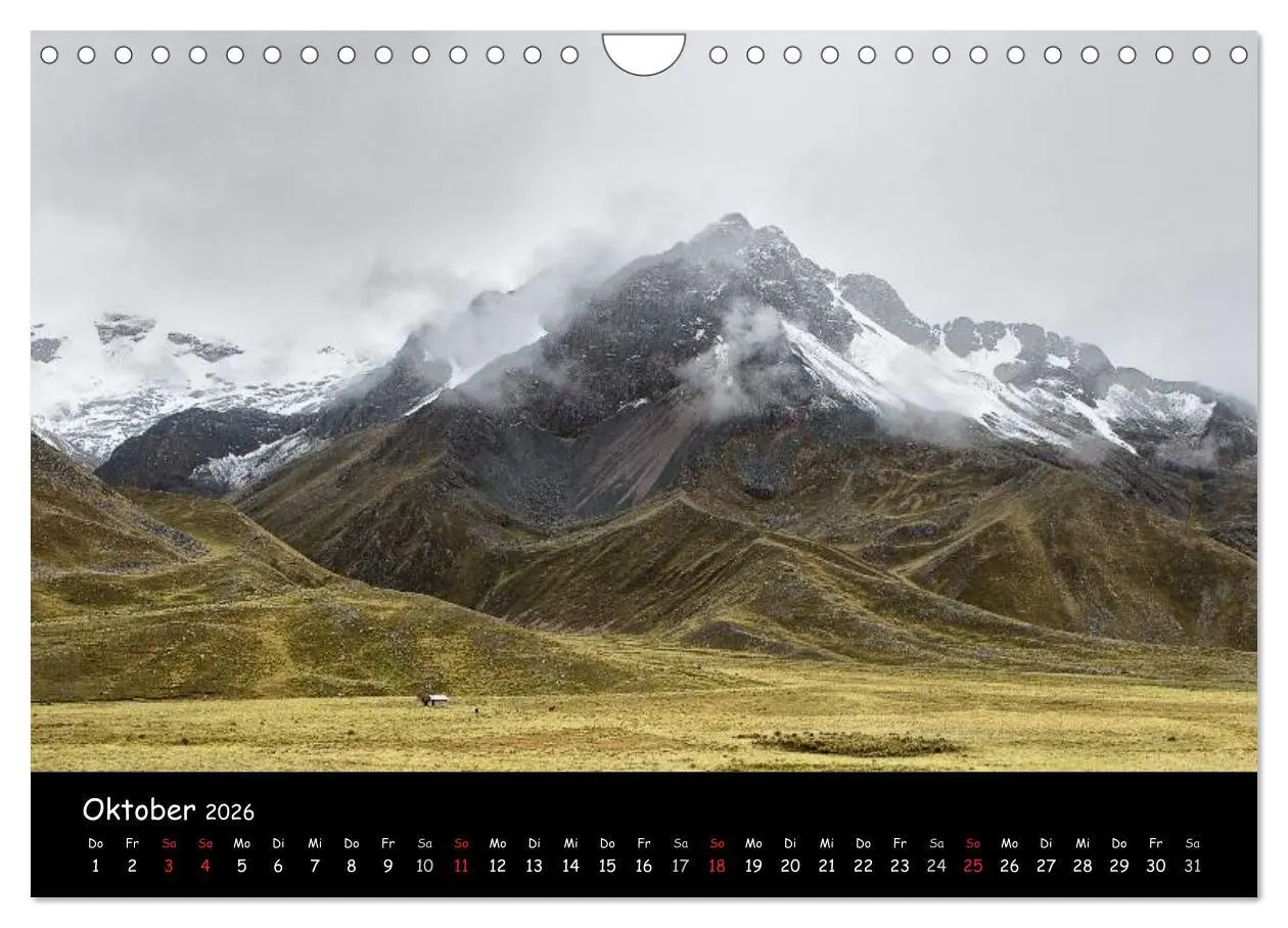 Bild: 9783516022117 | Traumziel Peru (Wandkalender 2026 DIN A4 quer), CALVENDO...