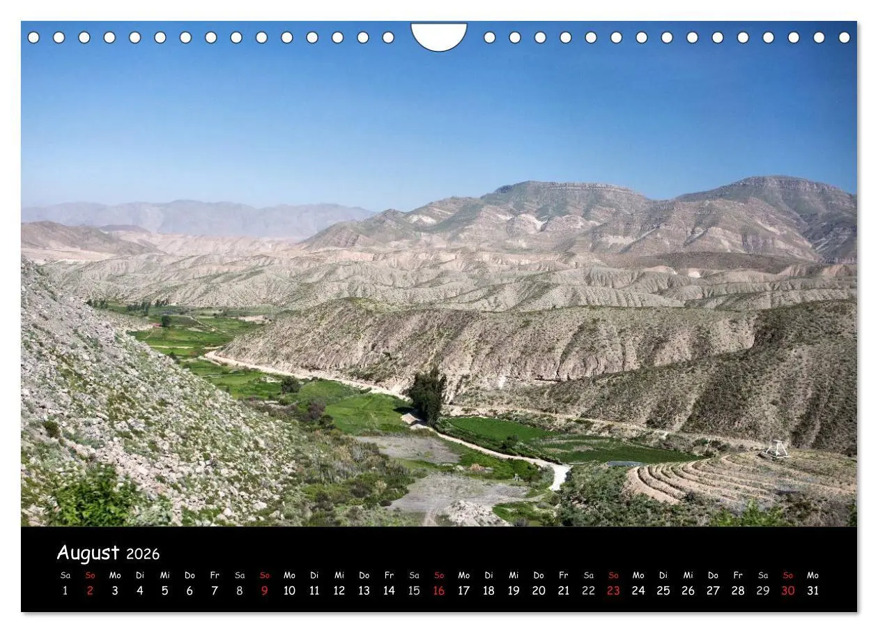 Bild: 9783516022117 | Traumziel Peru (Wandkalender 2026 DIN A4 quer), CALVENDO...
