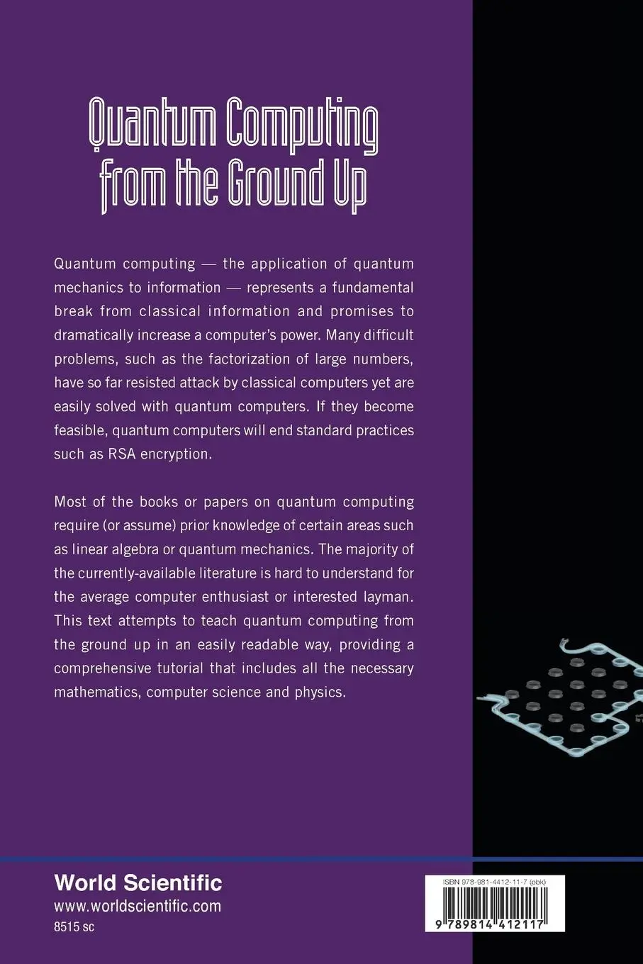 Rückseite: 9789814412117 | QUANTUM COMPUTING FROM THE GROUND UP | Riley Tipton Perry | Buch