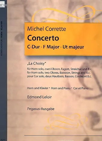 Cover: 9790204462117 | Concerto C-Dur La Choisy | Michel Corrette | Buch | EAN 9790204462117
