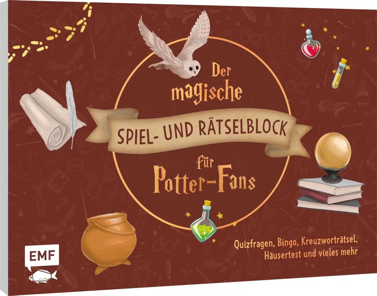 Cover: 4260478342217 | Der magische Spiel- und Rätselblock für Harry Potter-Fans | Spiel