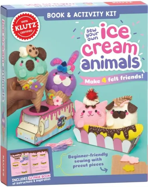 Cover: 9781338702217 | Sew Your Own Ice Cream Animals | Editors of Klutz | Buch | Englisch